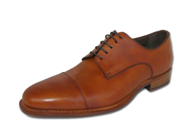 Herrenschuh Bergamo Cognac